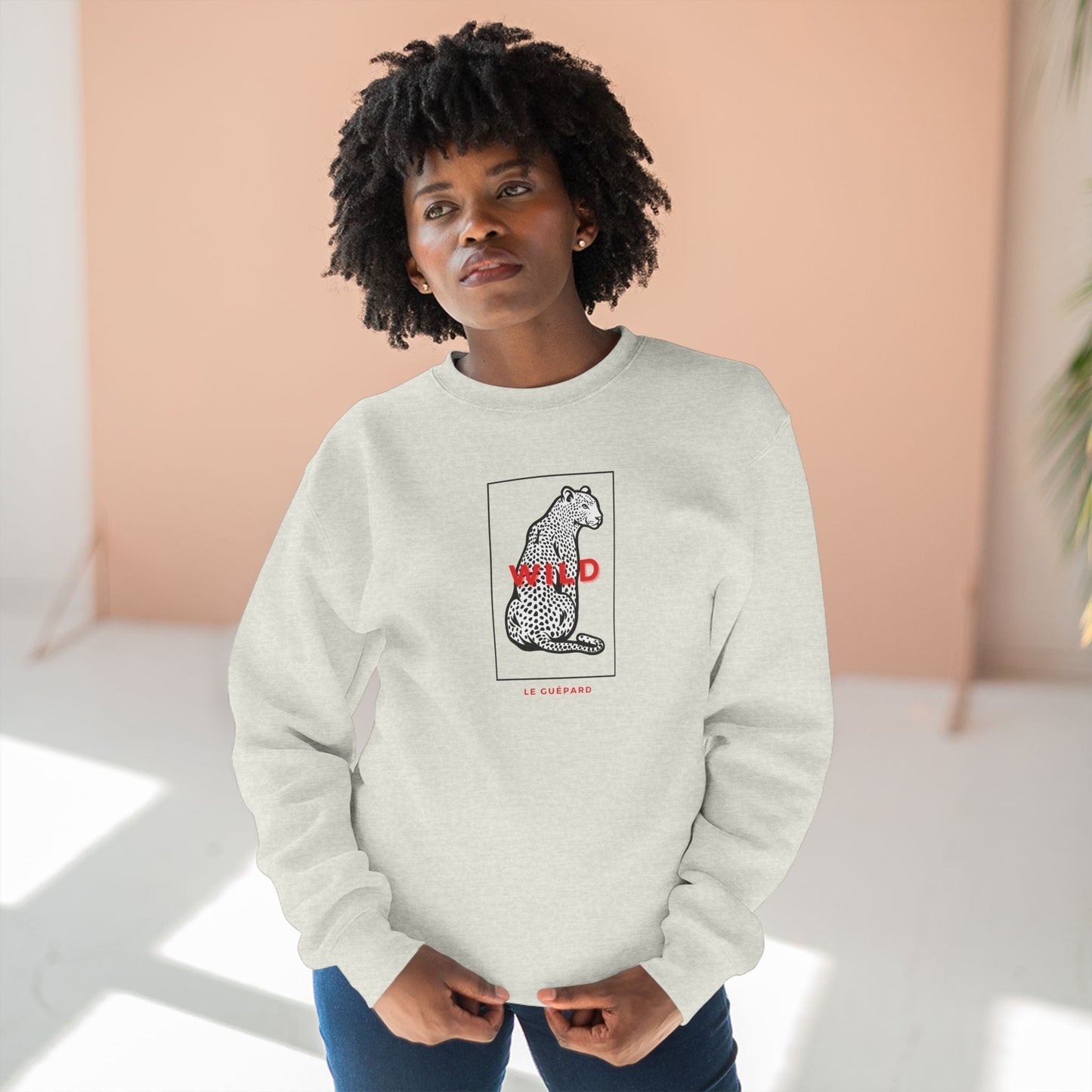 Chic Sweatshirt - Wild 'le guépard'