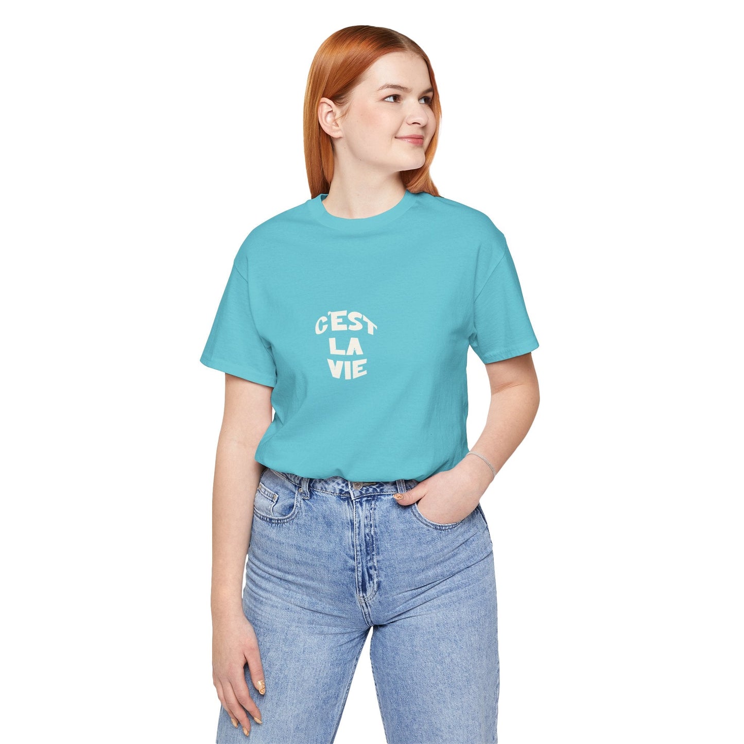 French C'est la Vie Ladies Tee