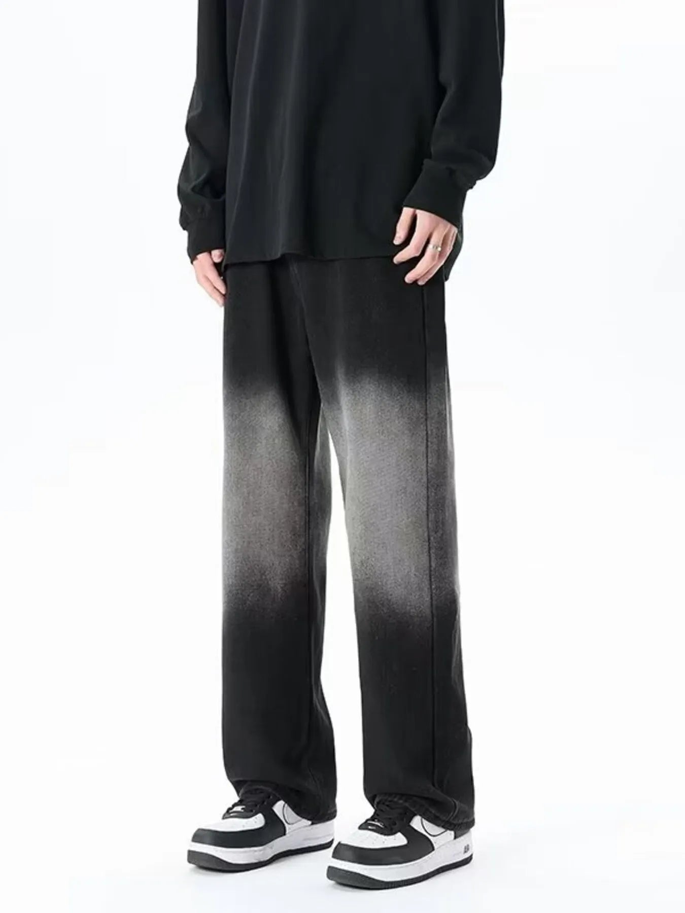 Men's Full Size Loose Fit Jeans Plus Size