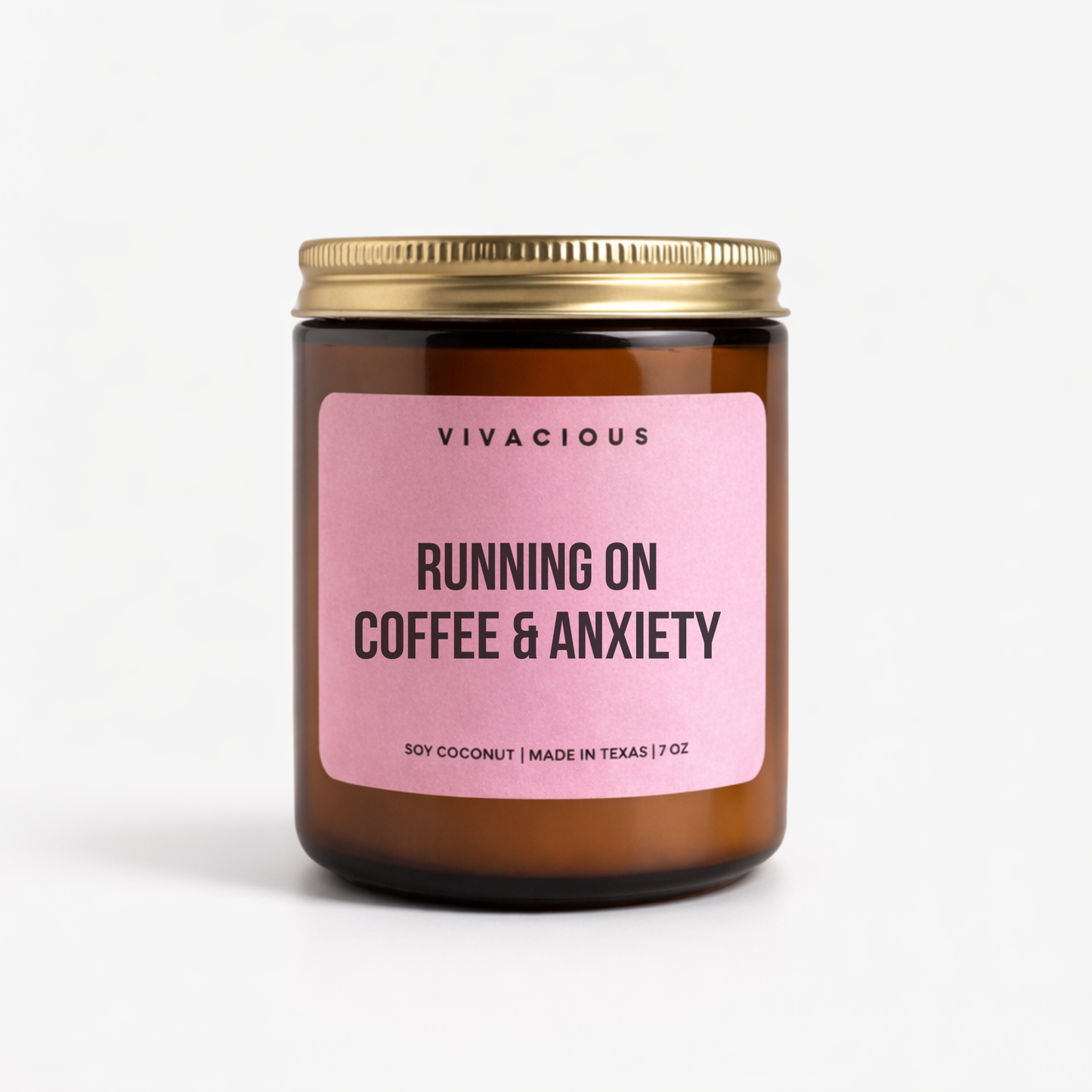 Running On Coffee & Anxiety Candle