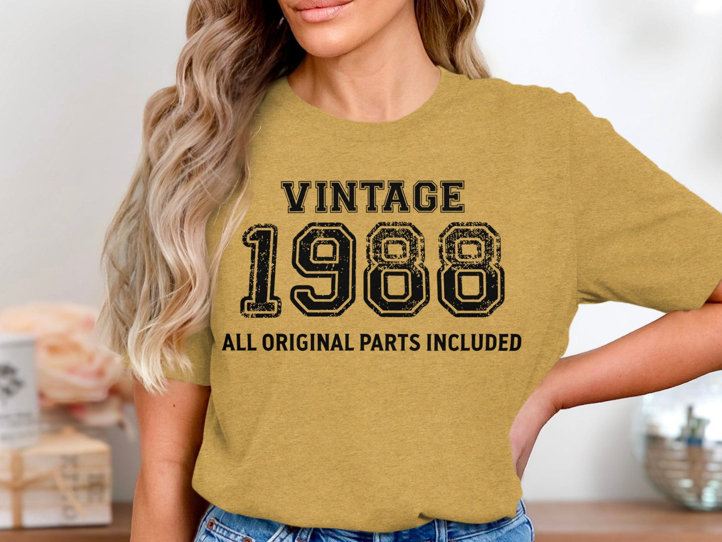 Vintage 1988 All Original Parts Included Birthday T-Shirt
