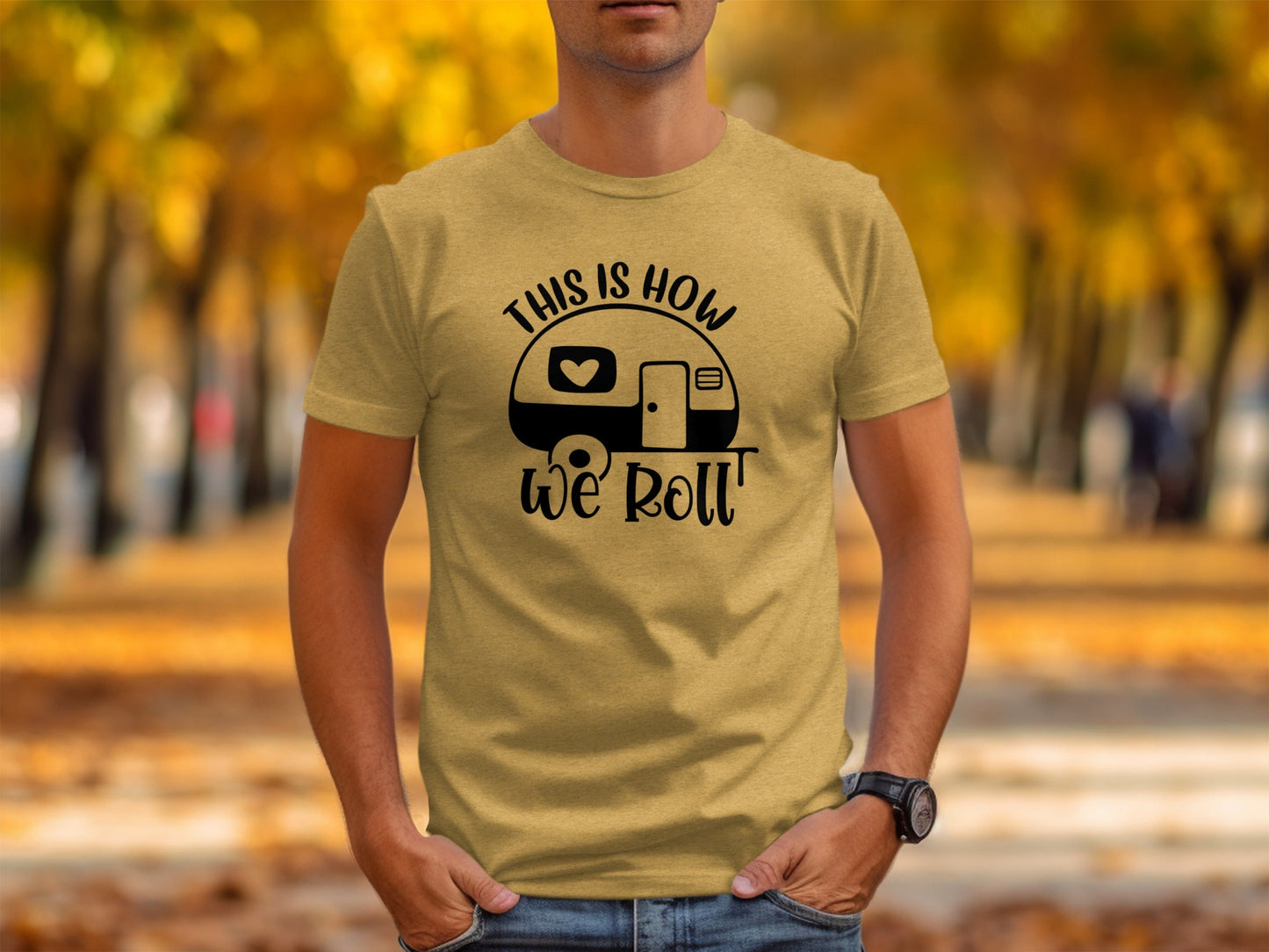 This is How We Roll Camper Graphic For Adventurers T-Shirt
