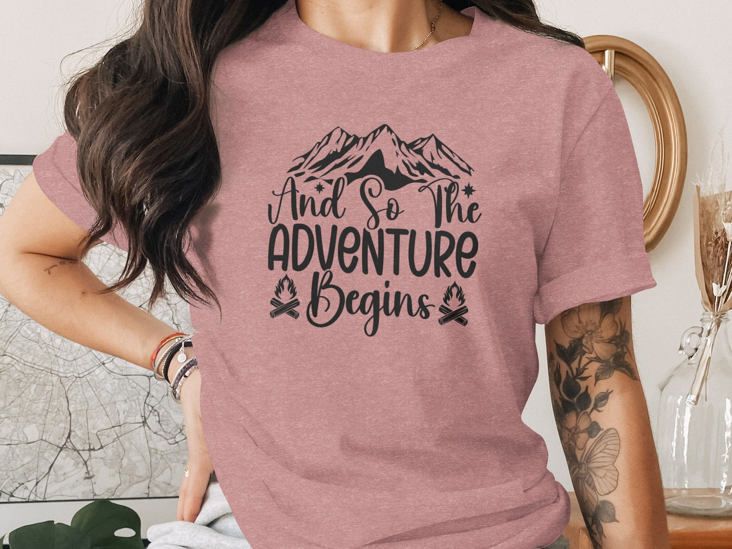 And So the Adventure Begins Graphic Novelty T-Shirt