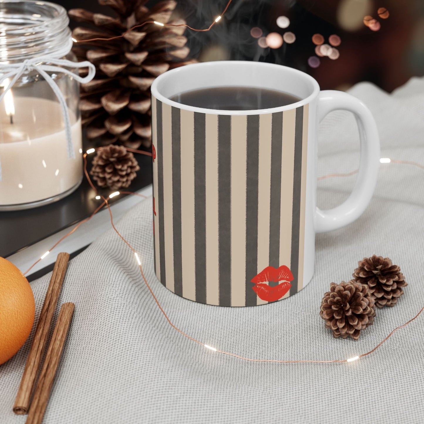 Woke Up Sexy As Hell Again Mug, GREY | Ceramic Mug for Her