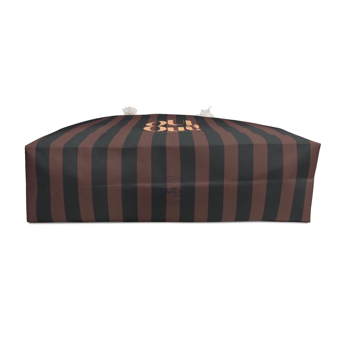 Oui, Oui Desire Rules Black Oversized Tote Bag