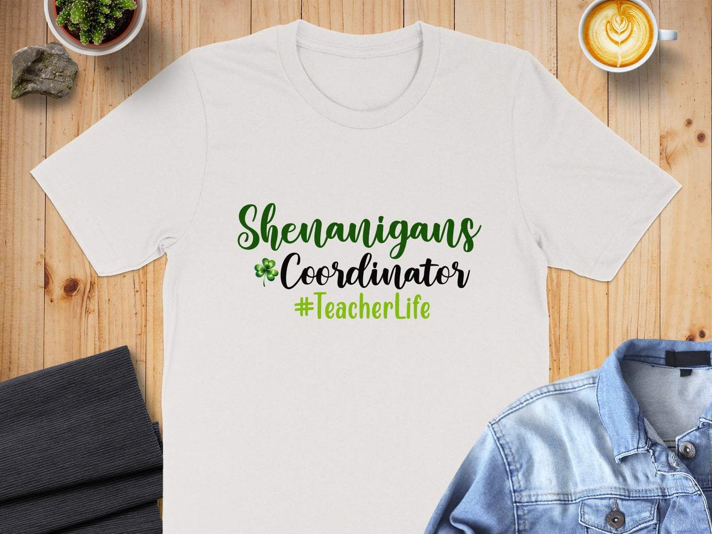 Shenanigans Coordinator Teacher Life St Patricks Day T-Shirt