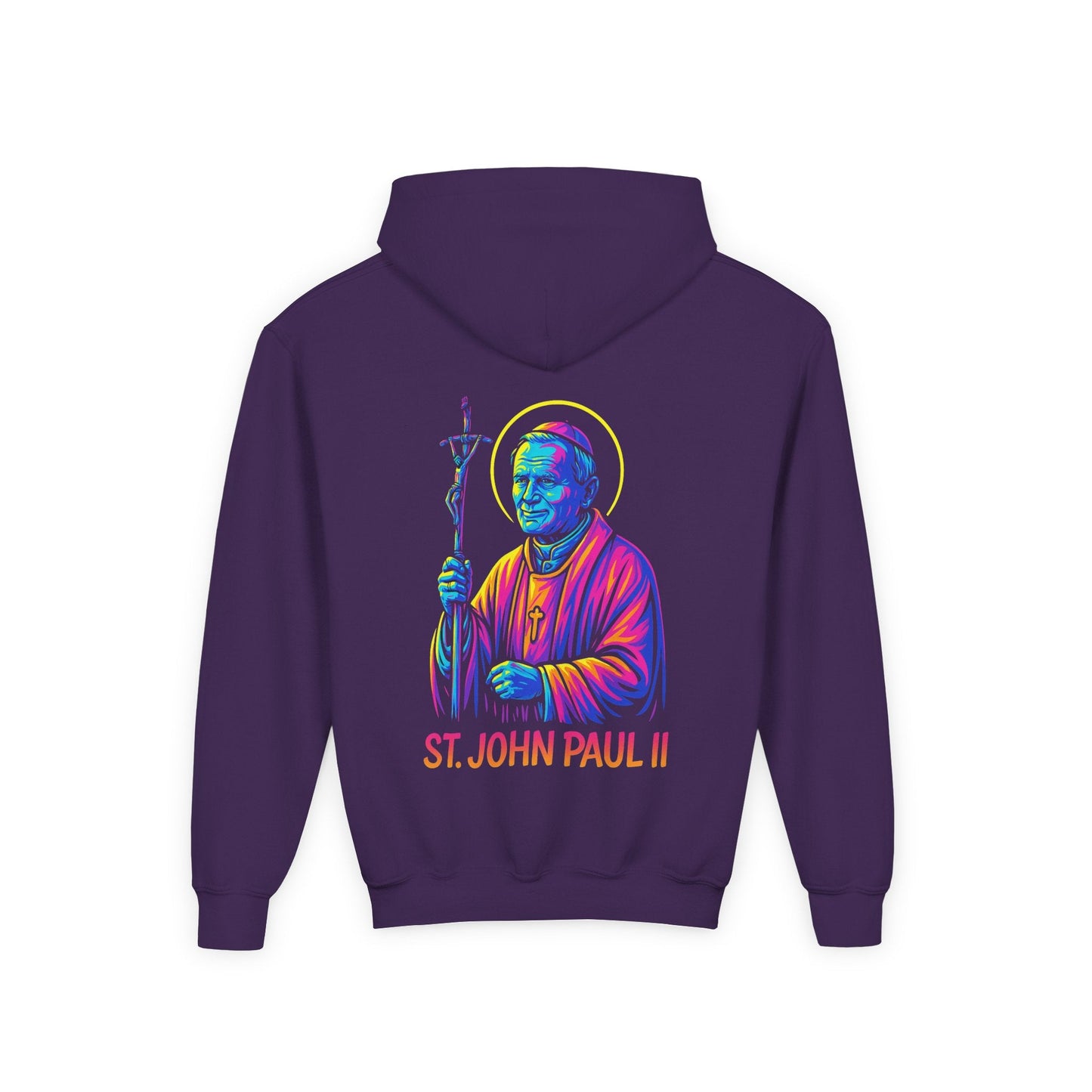 St. John Paul II | Kids Catholic Hoodie | Be Not Afraid