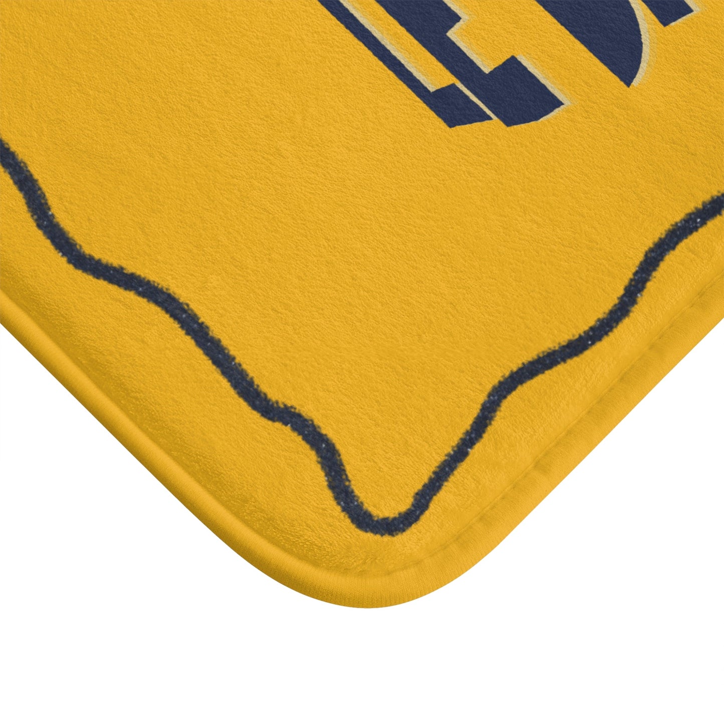 Le Bain Orange & Blue Bath Mat | French Bathroom Mat