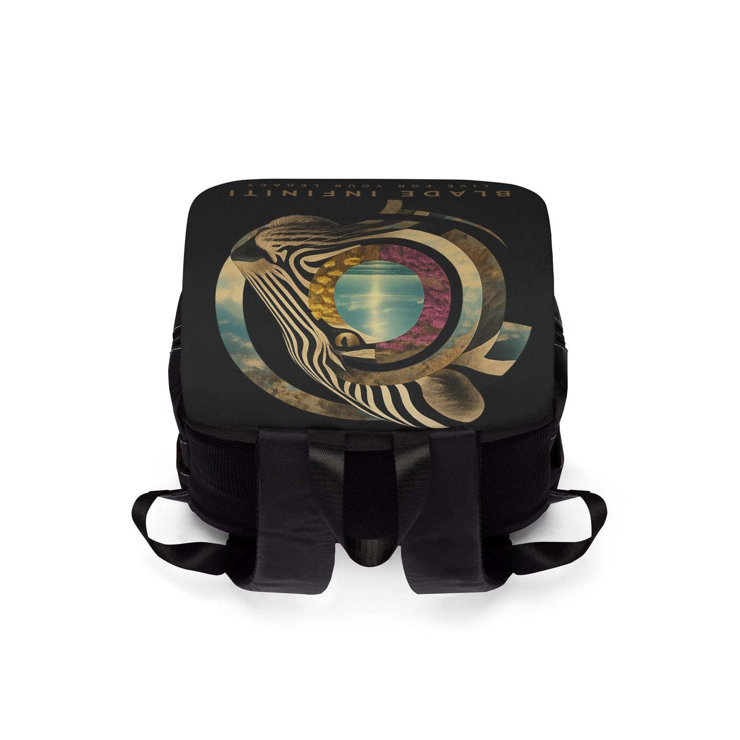 Safari Bloom Tiger Shoulder Backpack