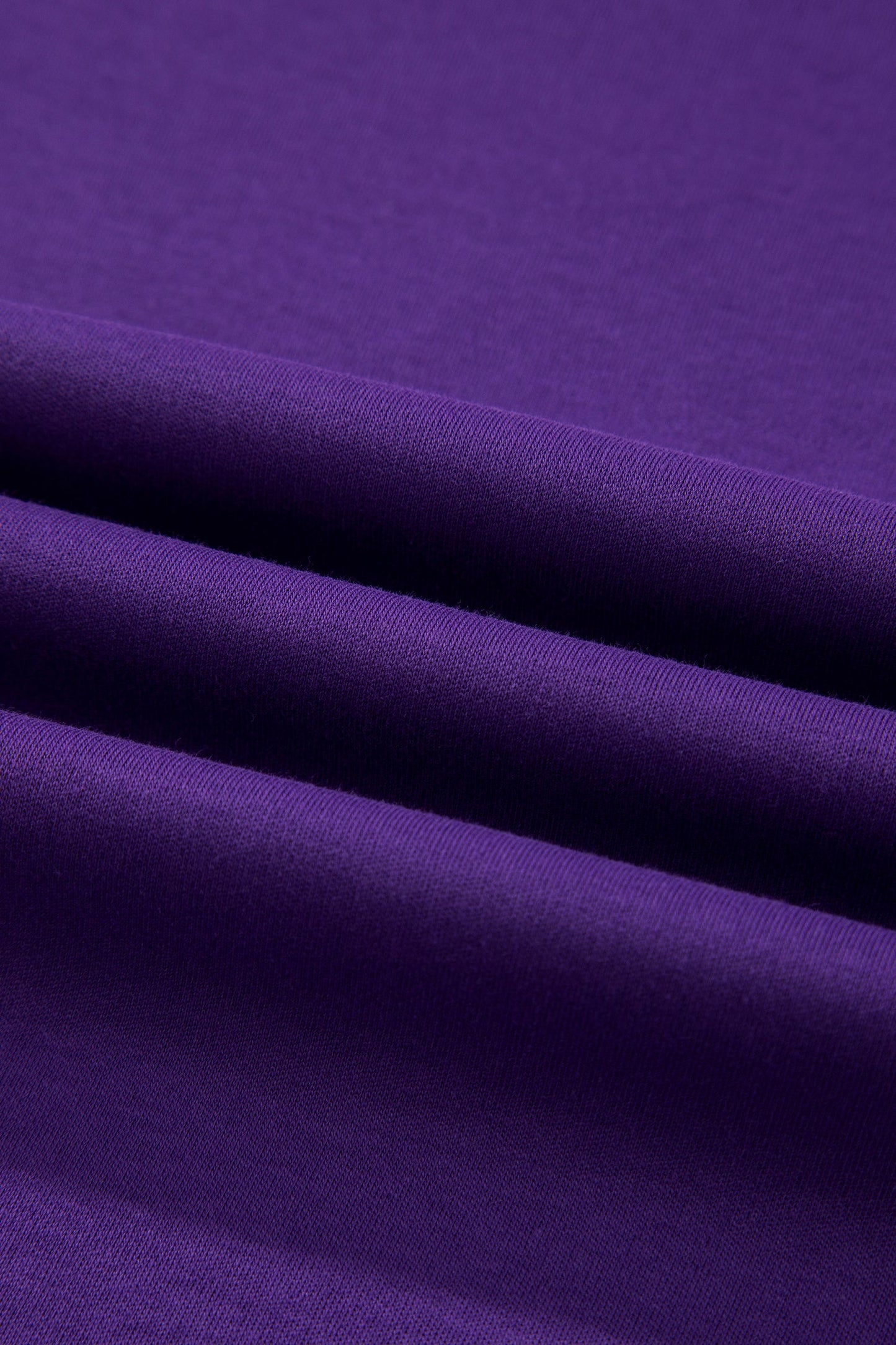 Tillandsia Purple Reversible Contrast-Stitched T-Shirt