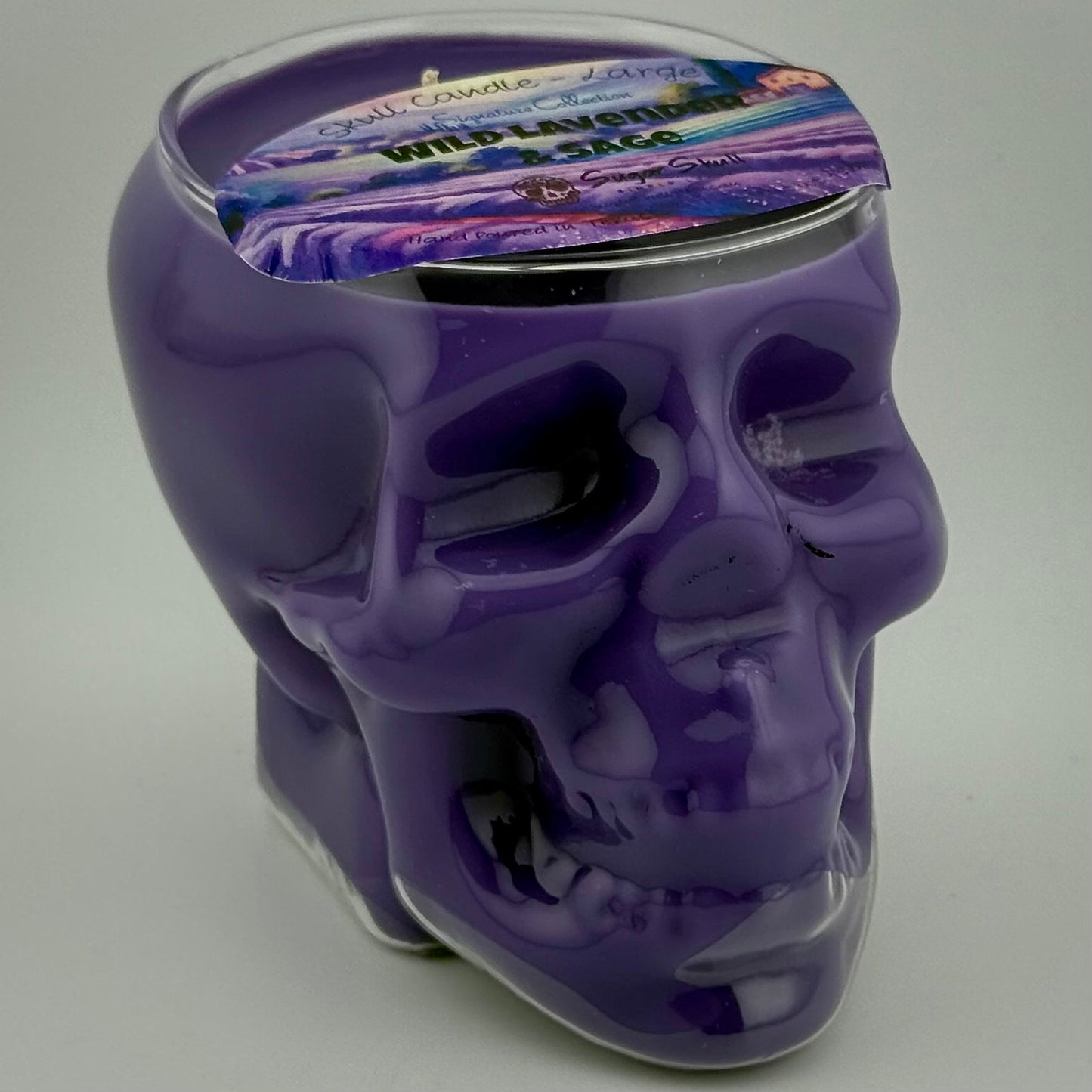 Spa Day Skull Candles