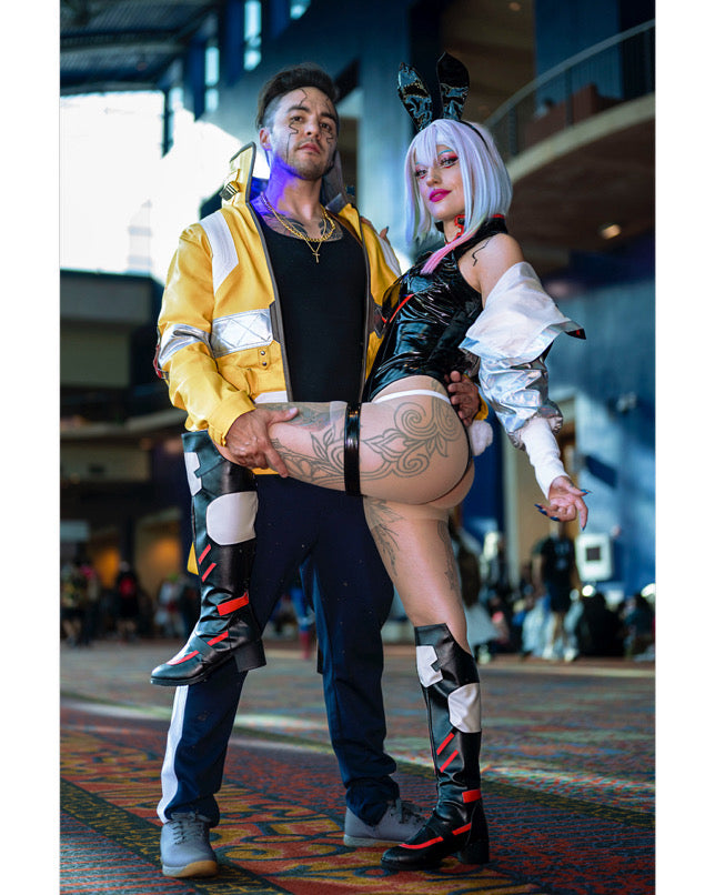 David Martinez Cyberpunk 2077 Jacket β LED & Vegan Leather
