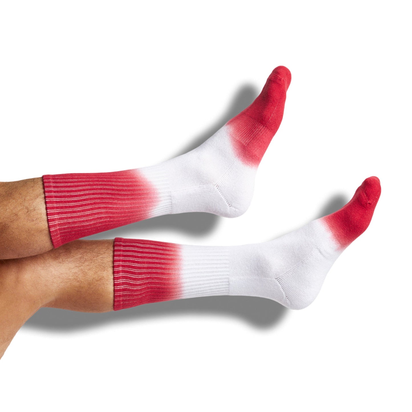 Cardinal / White Casual Socks 4 Pack