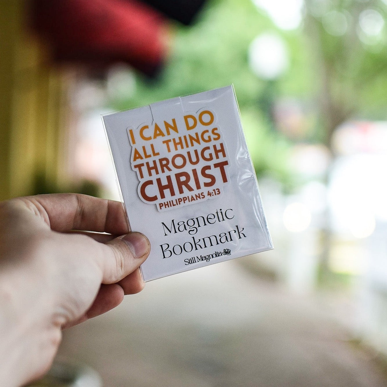 I Can Do All Things Through Christ - Magnetic Bookmark