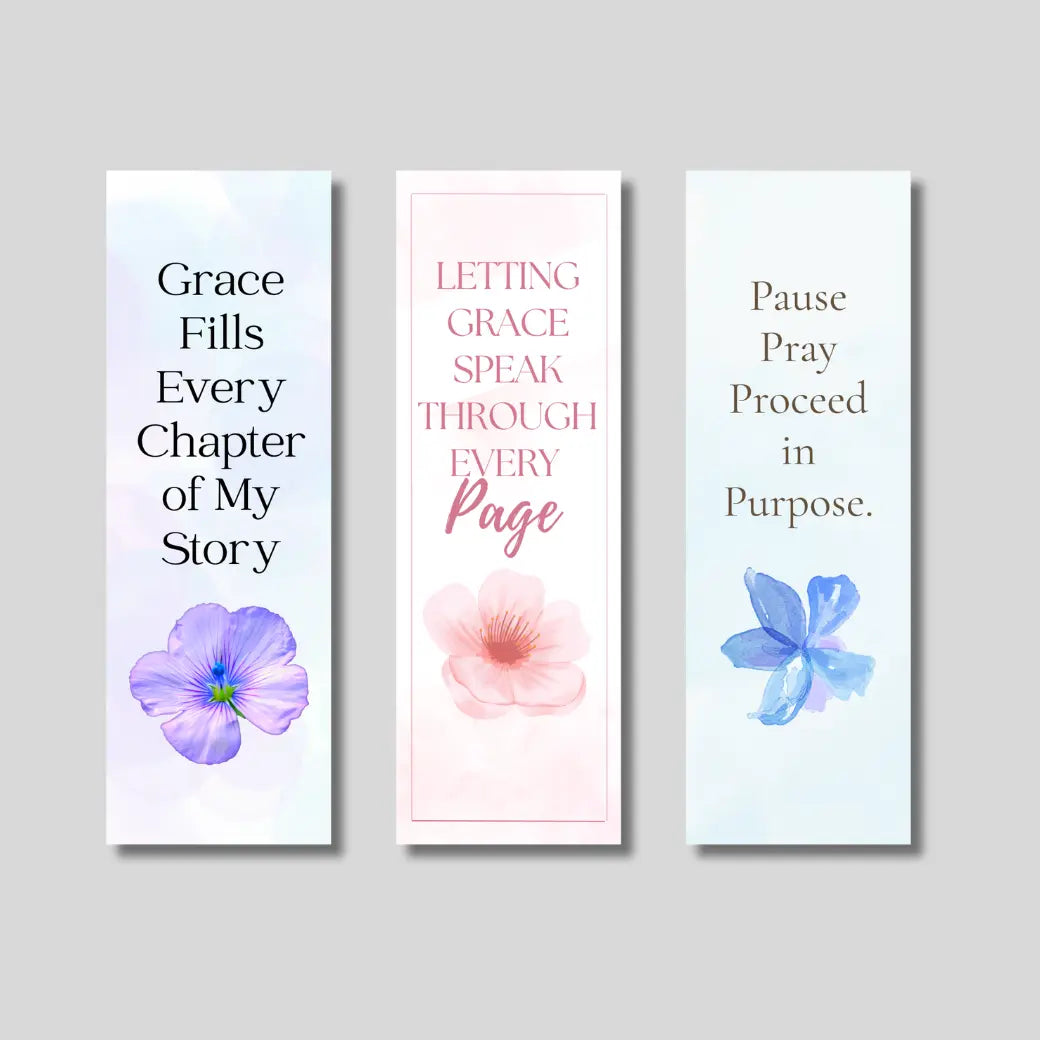 Guided by Faith Bookmark Set – 3-Pack