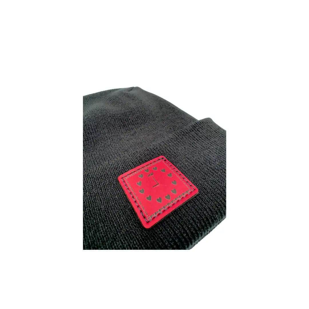 Valentine's Day H Stitch Beanie, Heart Clock