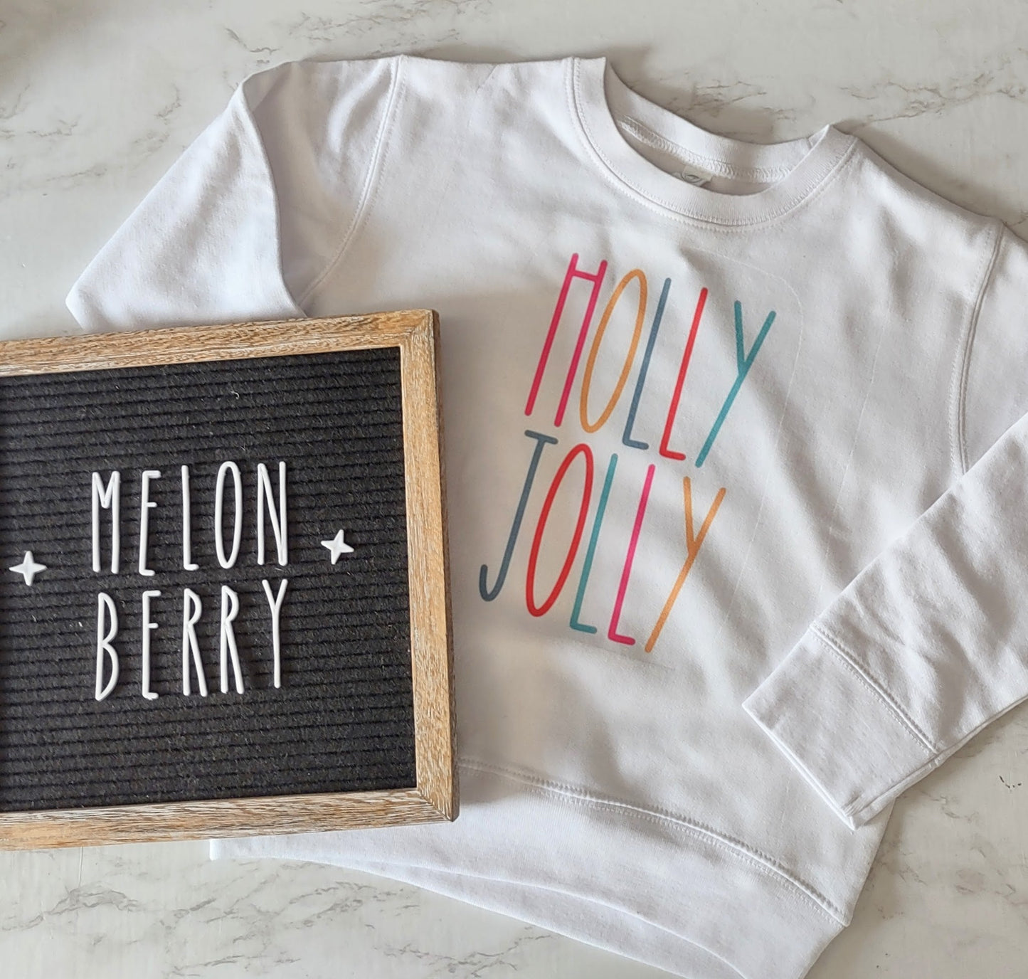 Holly Jolly Colorful Tee | Christmas | Baby | Girl | Santa |