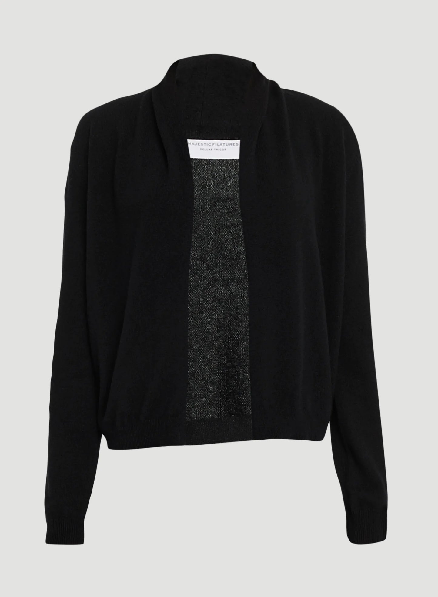 Cashmere Seamless Open Cardigan