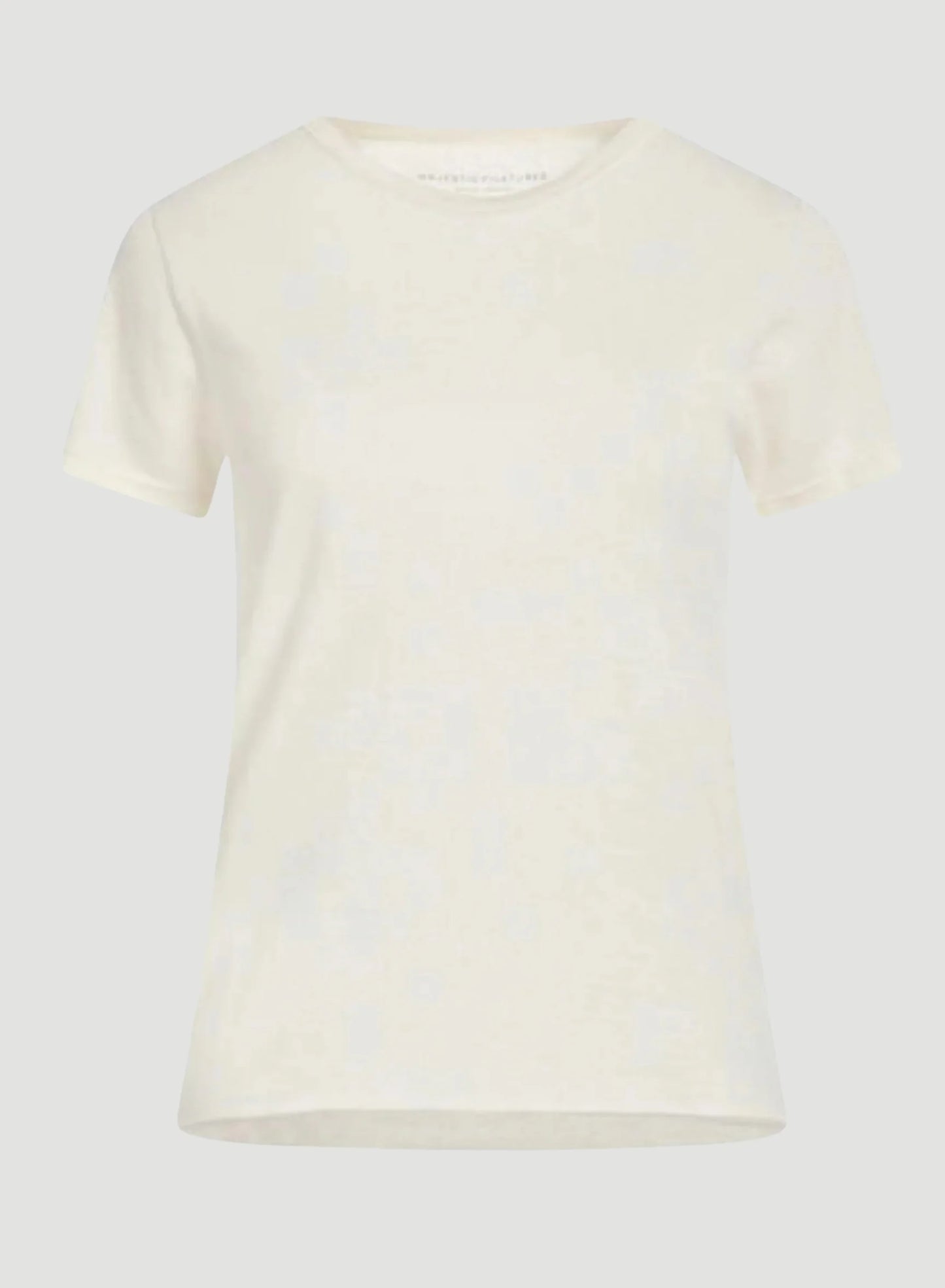 100% Machine Washable Cashmere Short Sleeve Crewneck T-Shirt