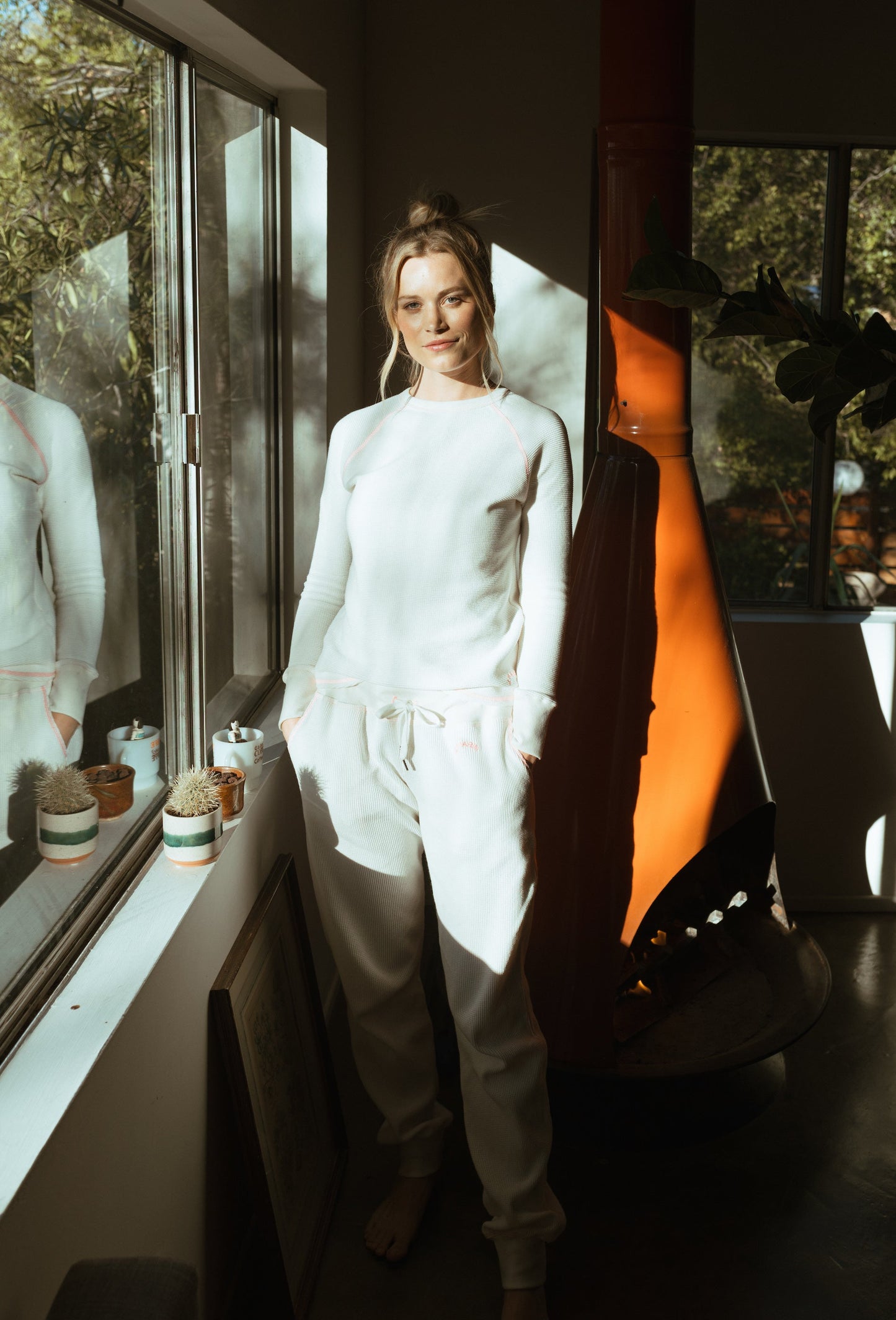 The Chalet Thermal Top - Organic Natural
