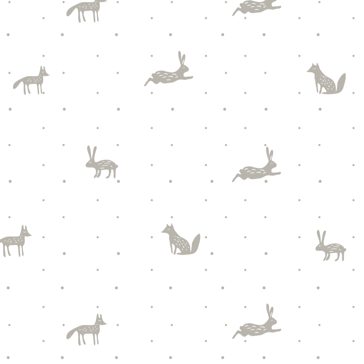 Little Gray Rabbit Pima Cotton Baby One-Piece Pajamas