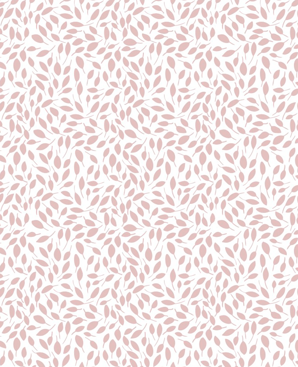 Pink Leaves Pima Cotton Baby One-Piece Pajamas