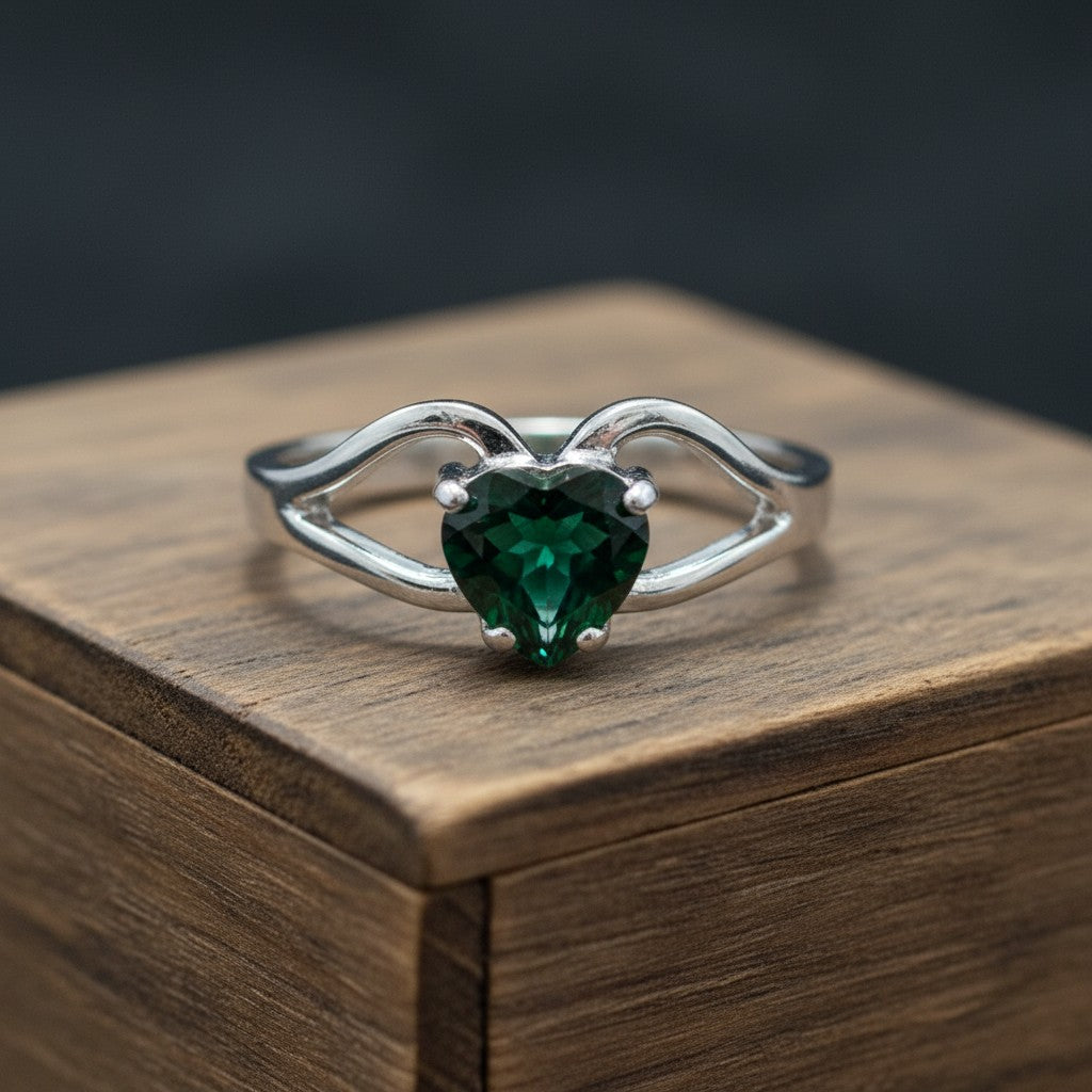 Cherished Memories Ring<br>Heart Cut • Small 6mm