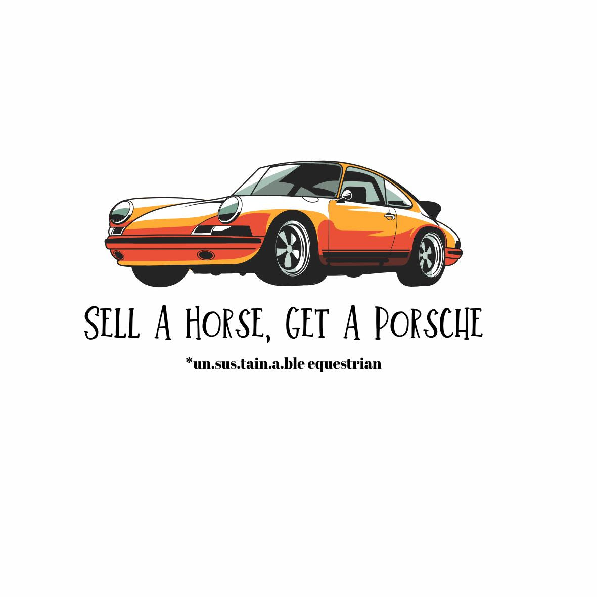 Die Cut Vinyl Stickers - 3x3 - Sell A Horse
