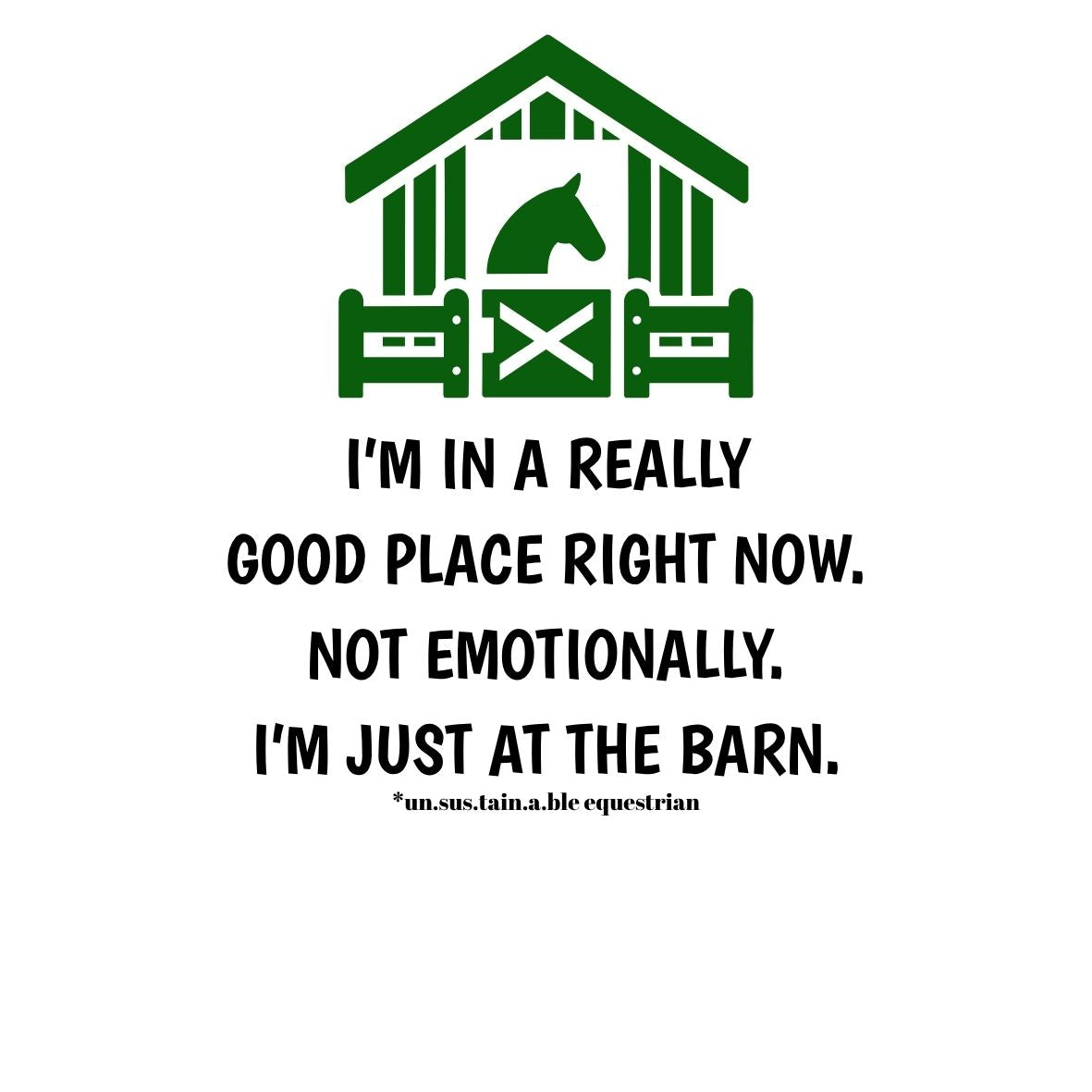 Die Cut Vinyl Stickers - 3x3 - Emotionally Good Place
