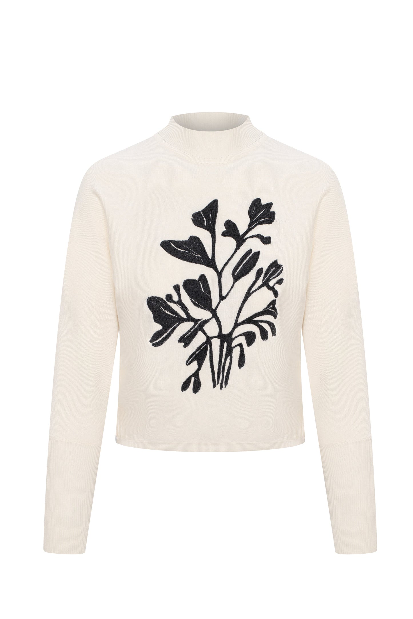 Dolman Sweater With Print
