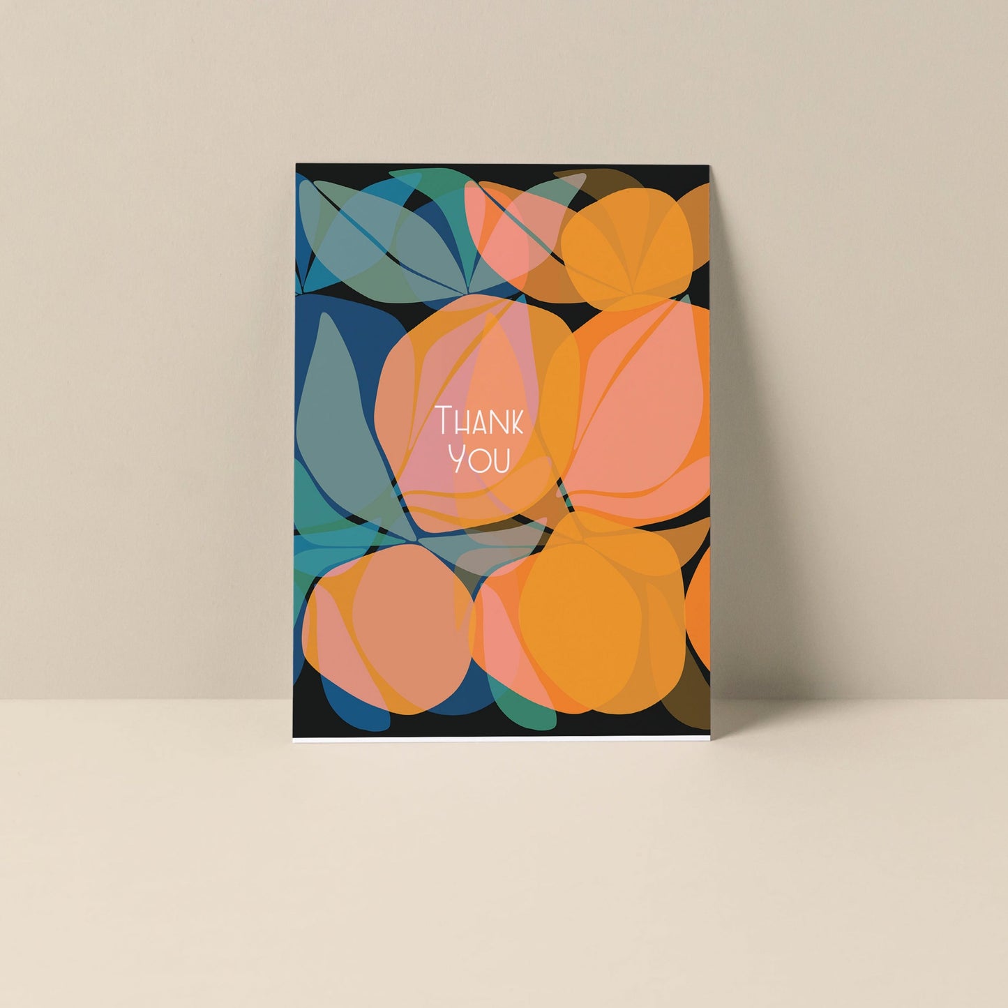 Thank You (Citrus) - Blank Note Card