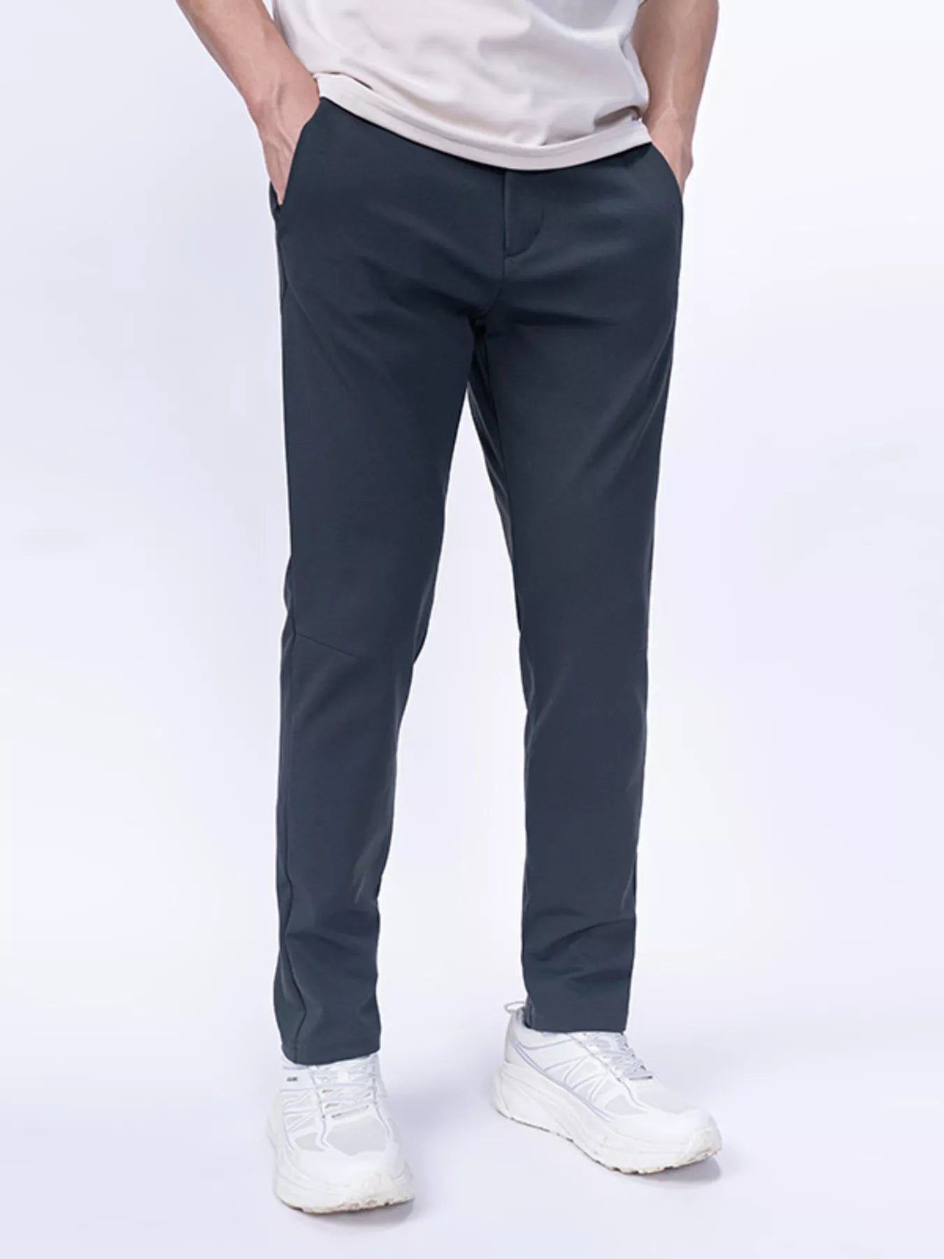 Men's Plus Size Slim-Fit Stretch Pants