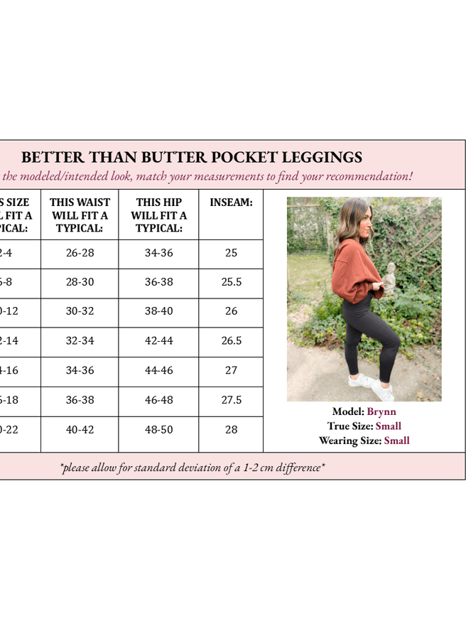 Billie Better Than Butter Pocket Leggings