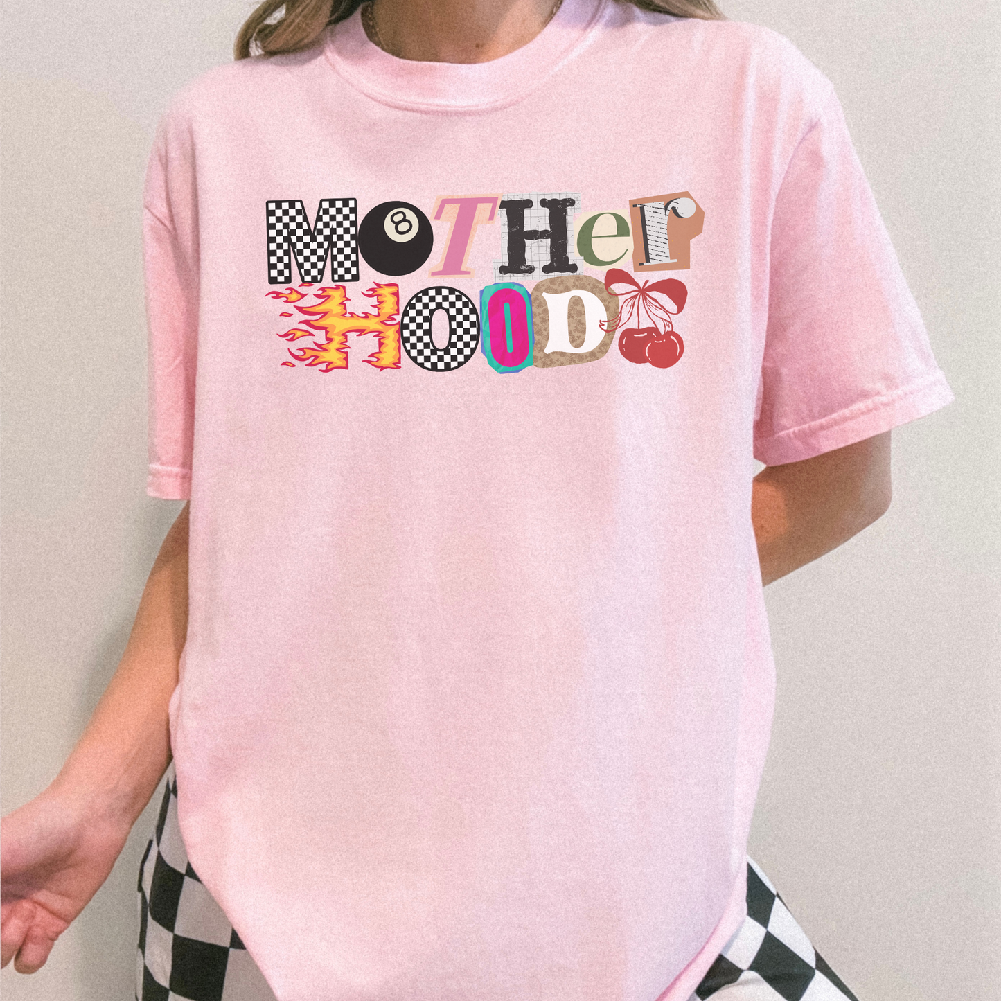 Mother Hood Graphic Tee β Trendy Mama Statement Shirt