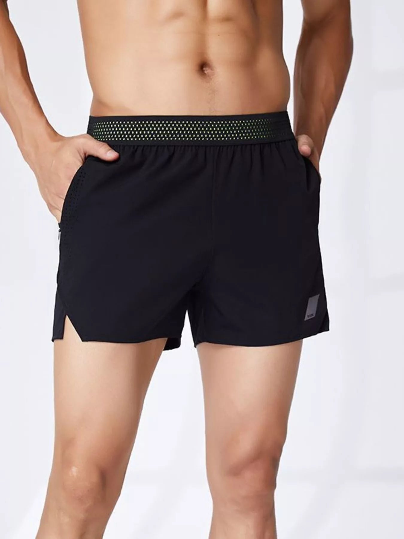Men's Plus Size Lightweight Quick-Dry Active Shorts