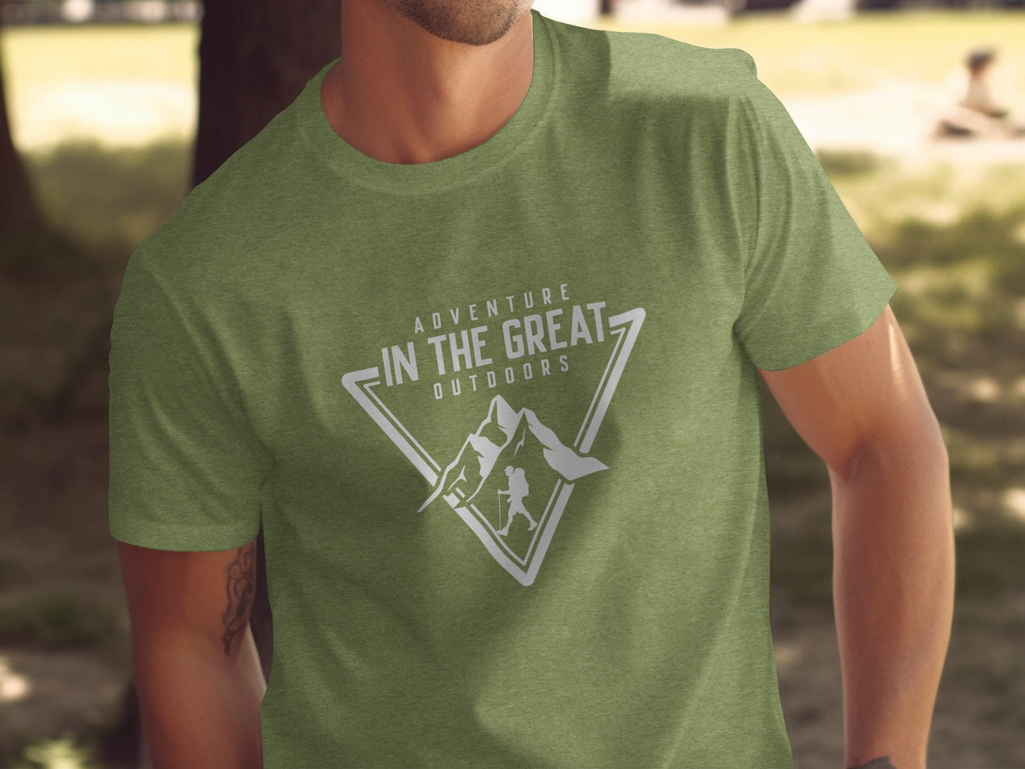 Adventure In The Great Outdoors Mountains T-Shirt