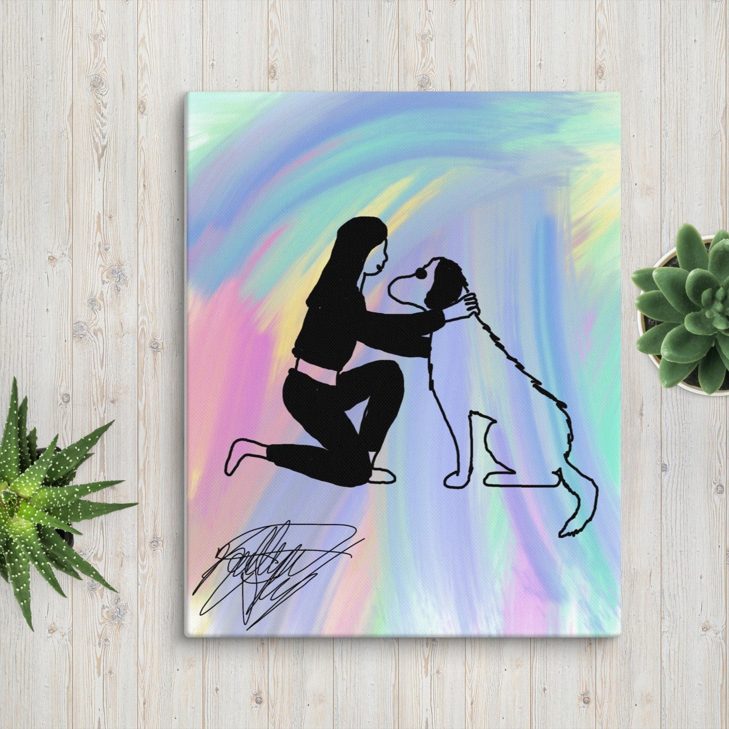 Dog Love 8”x10”