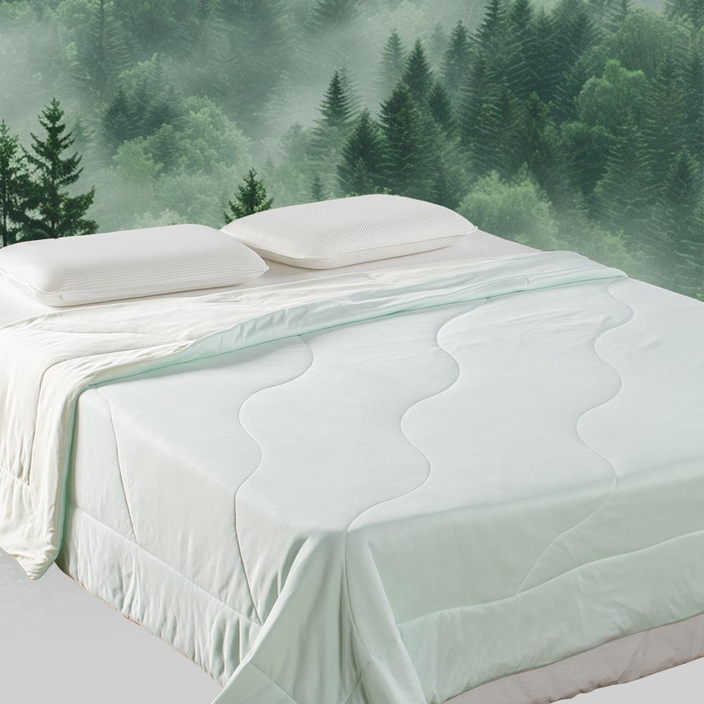 KASENTEX Cooling Blanket for Hot Sleepers - Ultra Soft Silky All Season Comforter, Hypoallergenic & Breathable Bedding - Ideal Gift