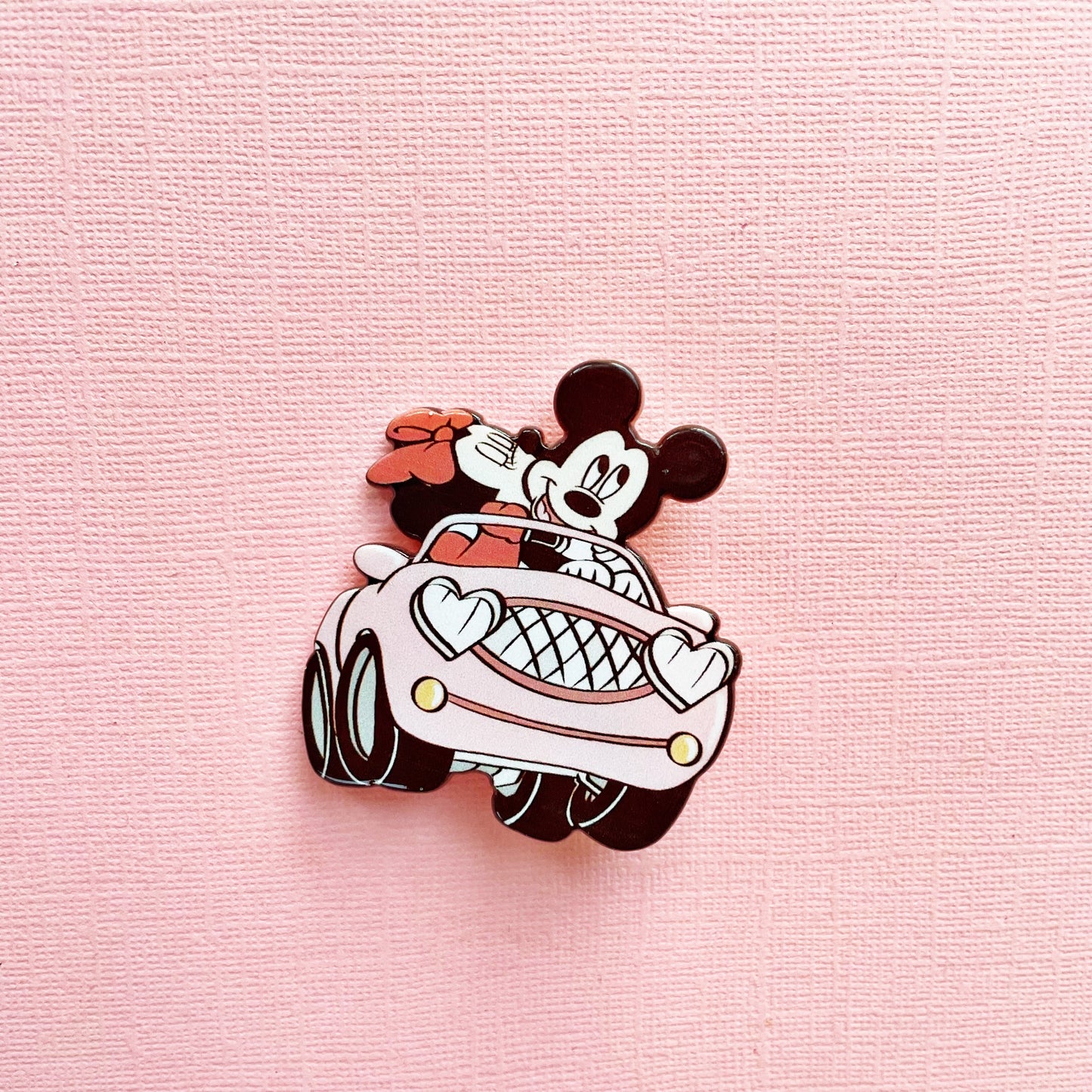 Mouse Couple in Love Hair Clip