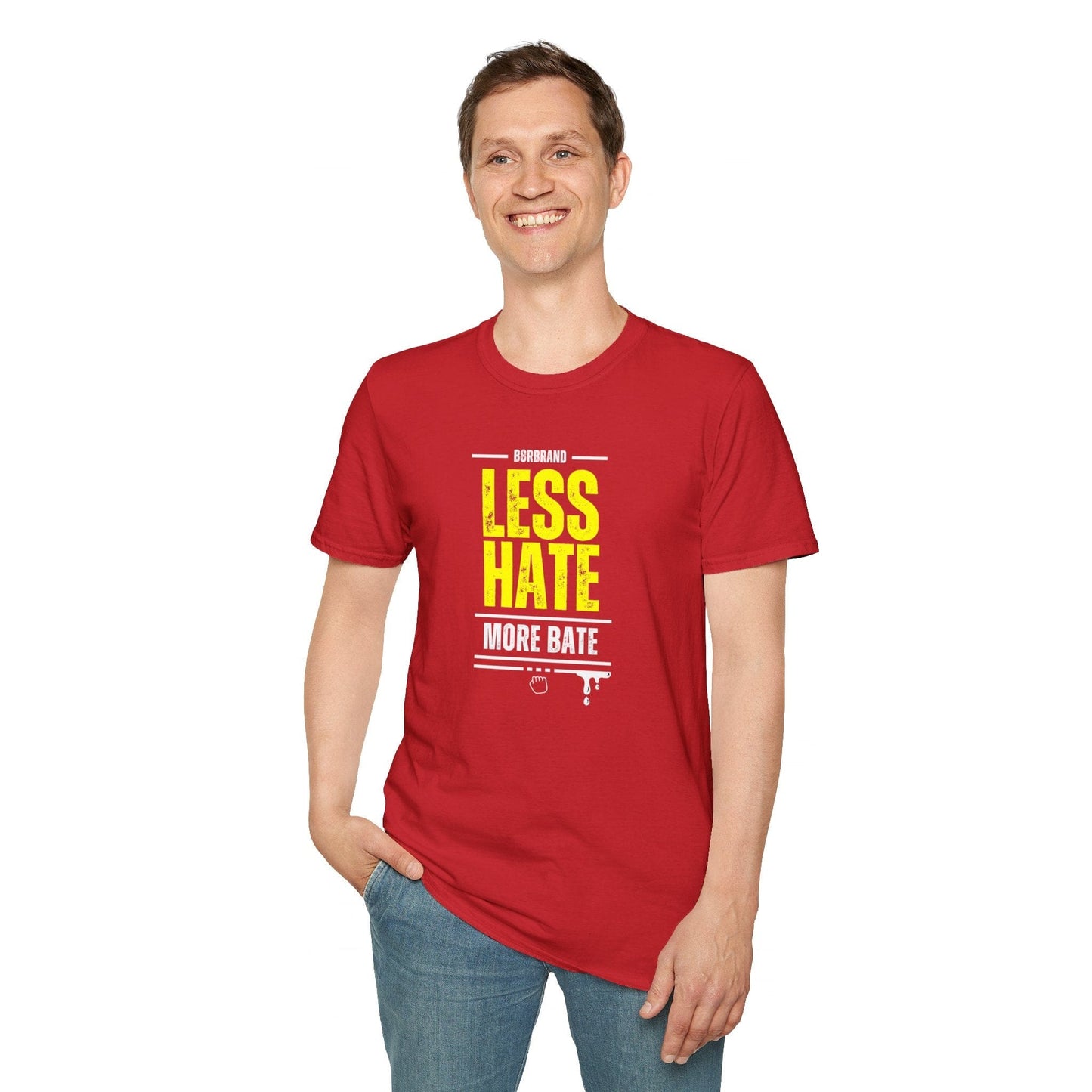 Less Hate, More Bate Tee - B8rBrand