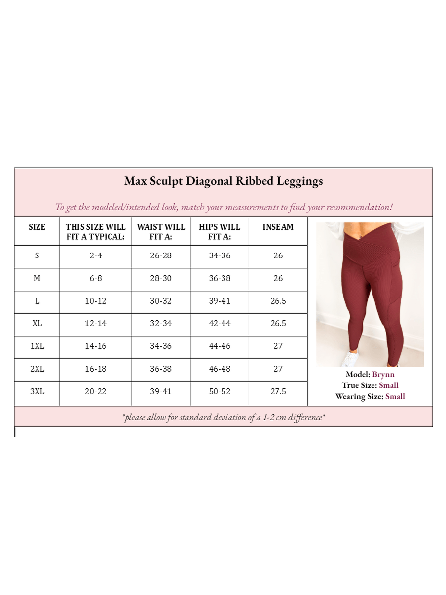 Molly Max Sculpt Ribbed Leggings - Regular