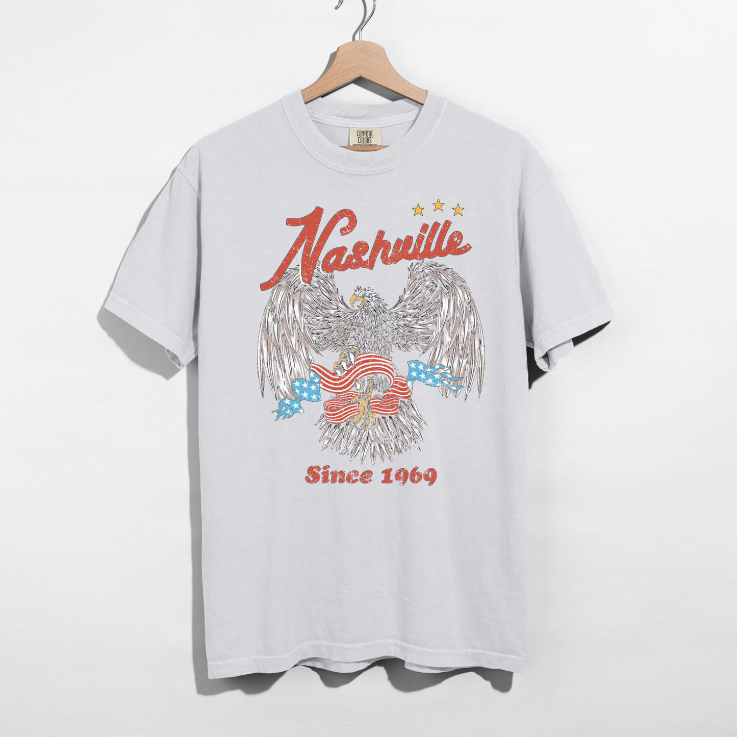 Nashville Graphic Tee β Vintage Eagle Shirt, Country Concert Outfit