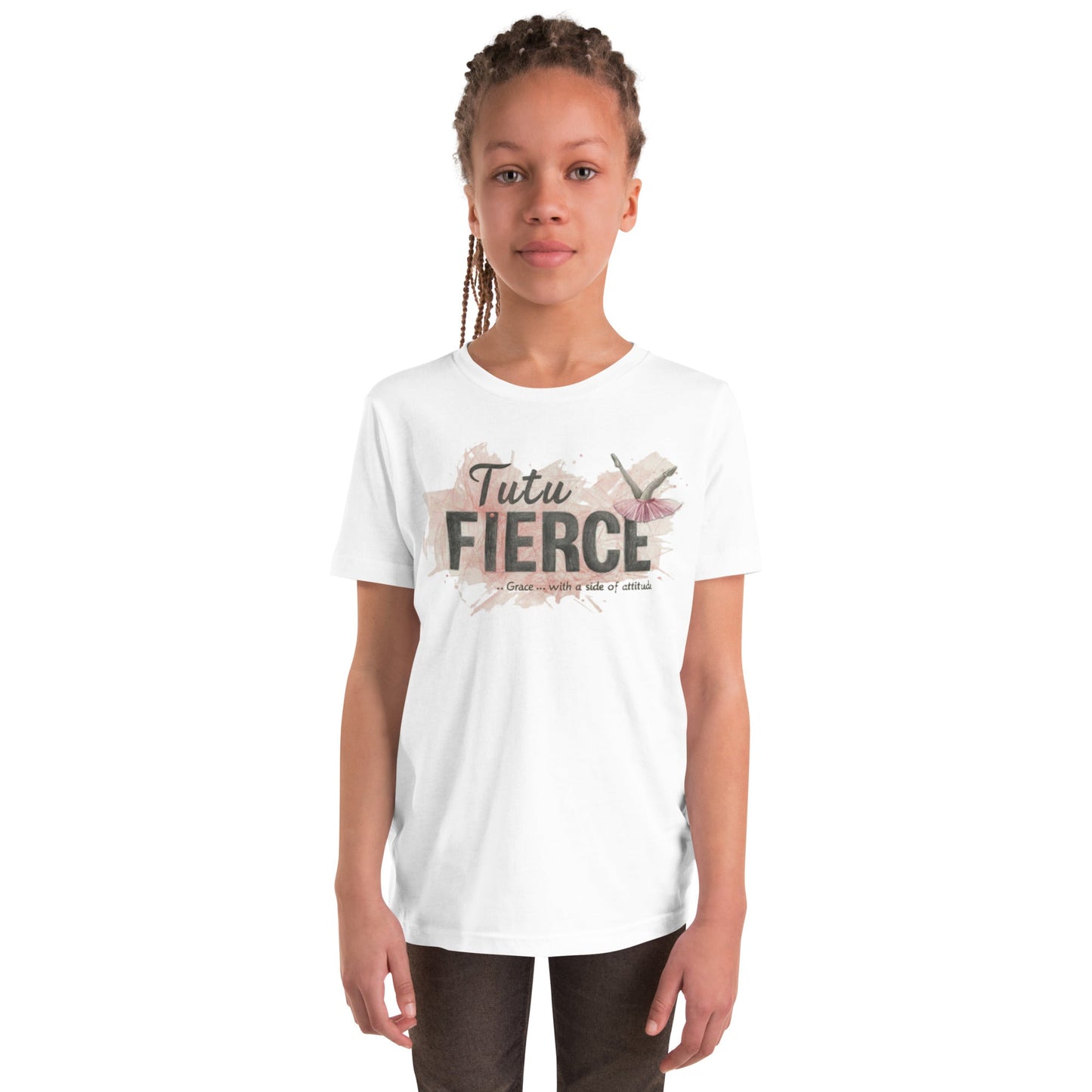 Power of Motion 26 TShirt Capsule - TUTU Fierce Youth Short Sleeve T-Shirt