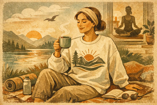 Wellness Graphic Sweatshirts With Elevated Ease