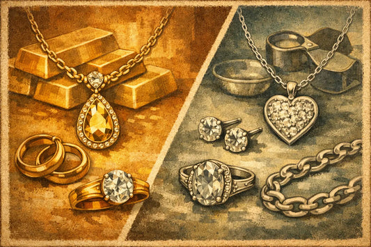 Gold Plated Versus Sterling Jewelry Compared