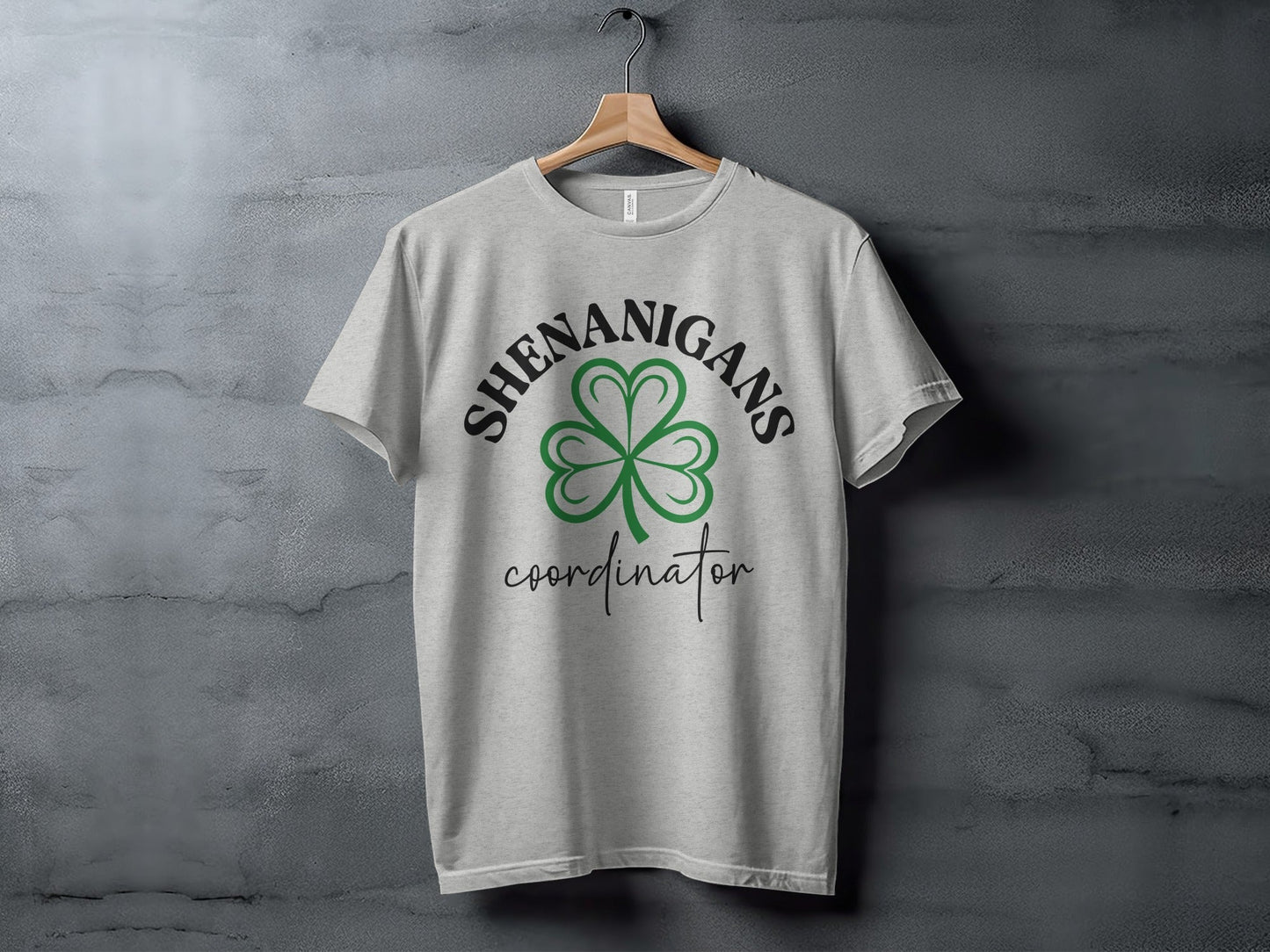 Shenanigans Coordinator With Clover St Patricks Day T-Shirt