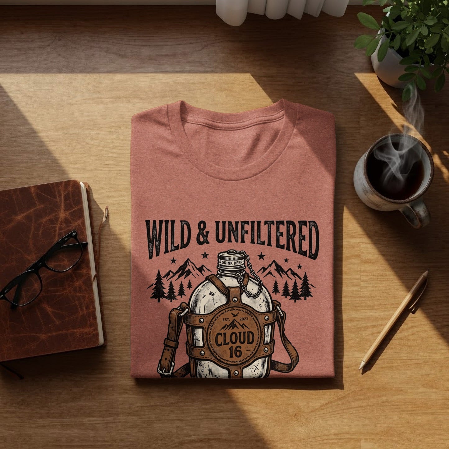 Rugged Wild & Unfiltered Spirit Wilderness Shirt