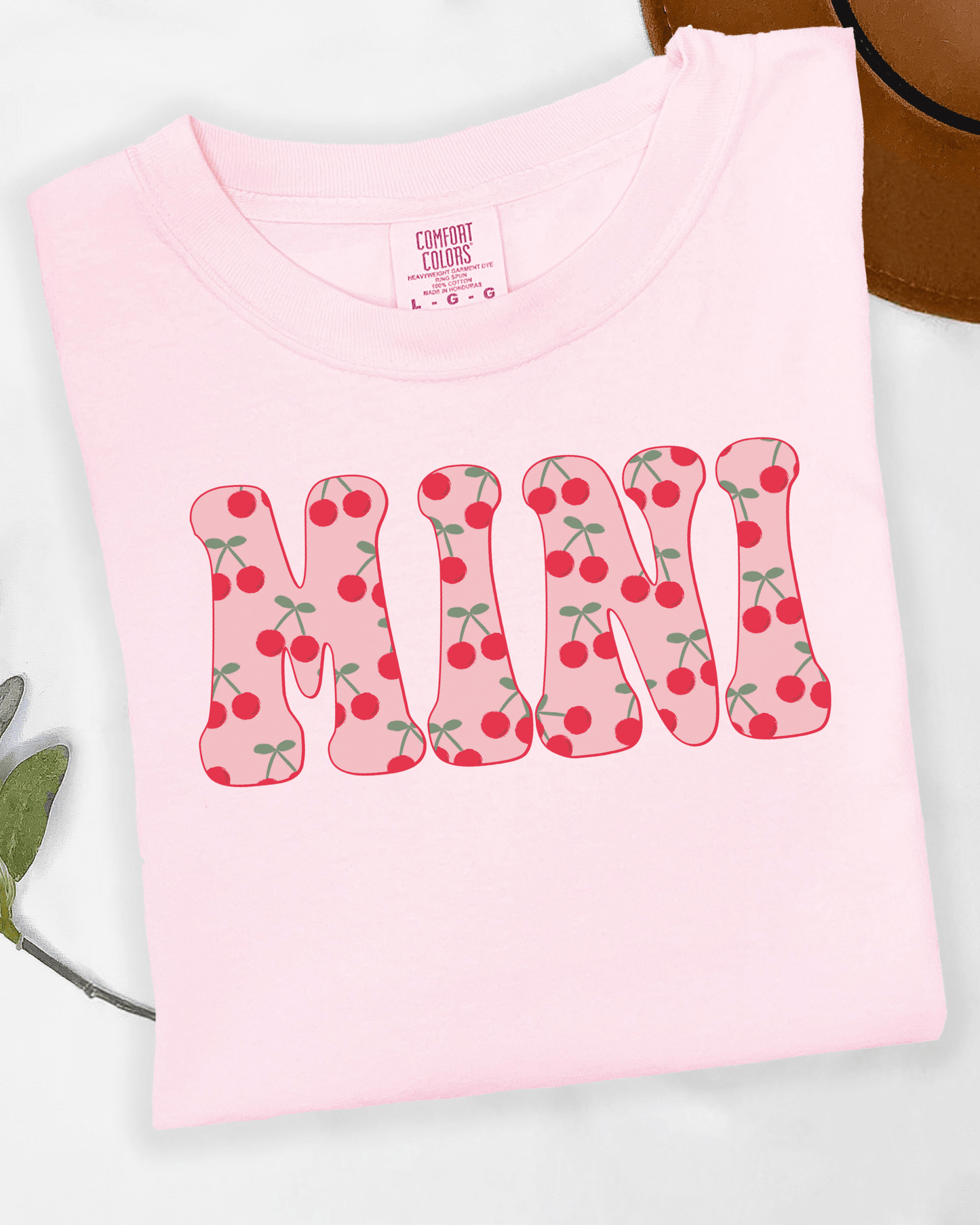 Mama & Mini Cherry Red and Pink  T-shirt or Crewneck Sweatshirt