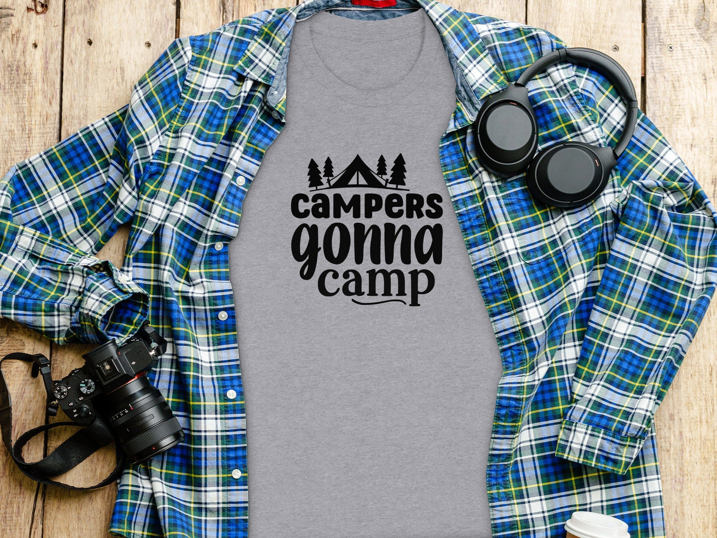 Campers Gonna Camp Camping Outdoor Adventure T-Shirt