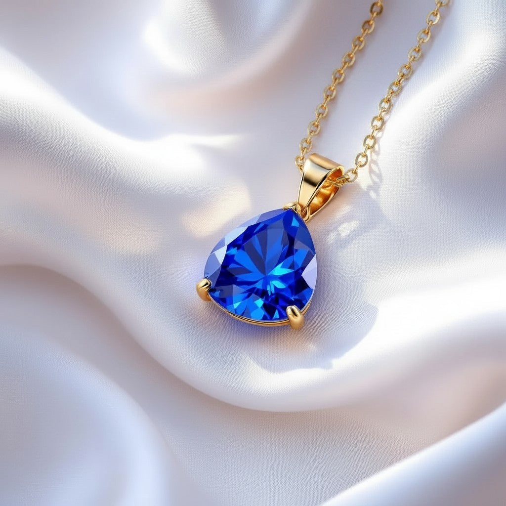 Infinity Pendant<br>Trilliant Cut • Large 15mm